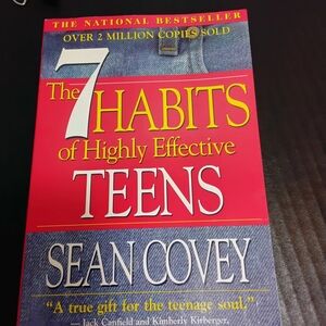 The 7 Habits of Highly Effective Teens by Sean Covey - Red Cover